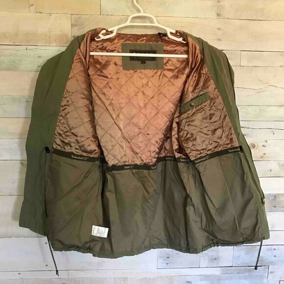 Timberland Weathergear Field Jacket Green Small - Picture 8 of 8